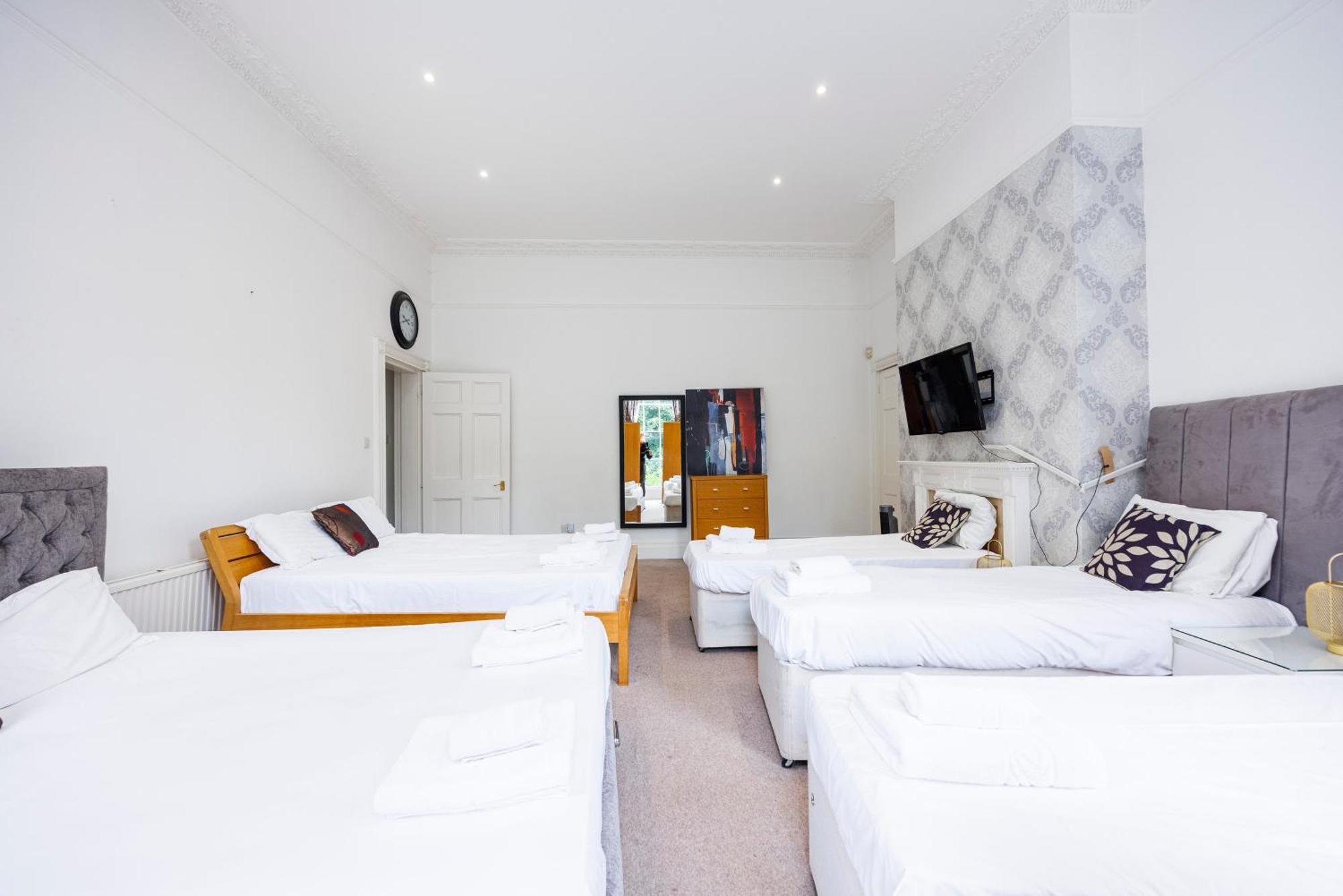 Appartement Larger Groups Close To Excel Canarywharf 02 With Parking Londres